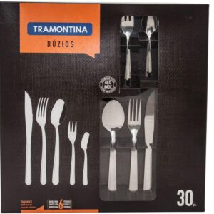 Faqueiro Tramontina Búzios 23798/050 Inox - 30 Peças - Faqueiro / Jogo de Talheres