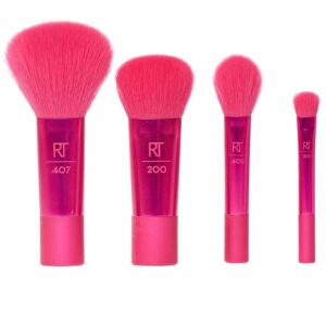 Kit Mini Pincéis Real Techniques + Época Cosméticos - Essentials Brush - Pincéis de Maquiagem