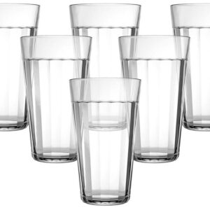 Jogo de Copos de Vidro 450ml 6 Peças Nadir Americano Long Drink - Copo de Água / Suco