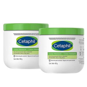 Cetaphil Kit com Dois Cremes Hidratantes Pele Extremamente Seca e Sensível - Hidratante para o Corpo Dermocosmético