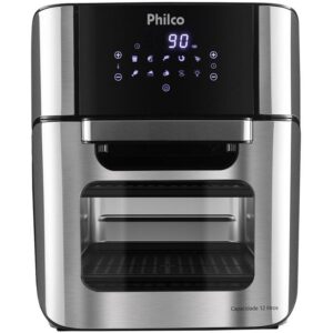 Fritadeira Elétrica sem Óleo/Air Fryer Philco - Oven PFR2200P Preto 3,5L com Forno e Timer - Fritadeira sem Óleo / Air Fryer