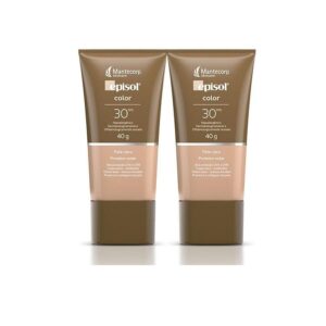 Kit 2 Protetor solar Episol Color Pele Clara Fps 30 - Mantecorp Skincare - Protetor Solar