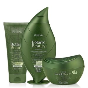 Kit Amend Botanic Beauty Óleo de Monói VI 3 produtos - Kit de Tratamento para Cabelos
