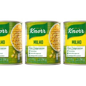 Kit Milho em Conserva Knorr 170g - 3 Unidades - Milho em Conserva