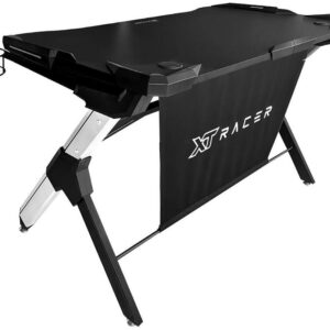 Mesa Gamer XT Racer XTM1002 Experience Series - Preta e Prata - Mesa de Escritório