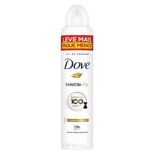 Dove Desodorante Antitranspirante Aerossol Invisible Dry 250 ML, Leve Mais e Pague Menos