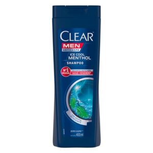 Clear Shampoo Men Anticaspa Ice Cool Menthol 400Ml