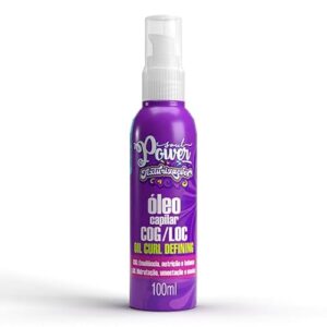 Óleo Capilar COG/LOC Texturizações Soul Power - Ideal para Finalizações COG e LOC - 100ml