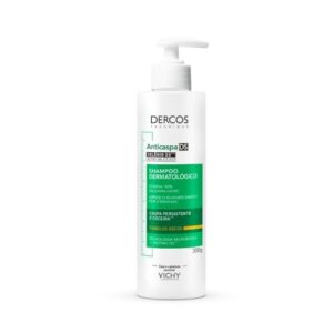 Vichy, Dercos Shampoo Anticaspa Intensivo para Cabelos Secos, 300ml