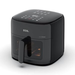 Fritadeira Air Fryer Eos 8,2 Litros Chef Gourmet Digital Compacta All Black Eaf80p 220v