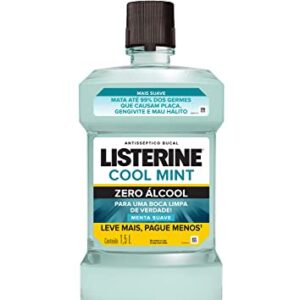 Listerine Cool Mint Enxaguante Bucal Sem Álcool, 1,5l