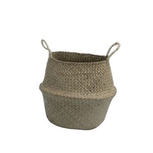Oikos - Cesto Organizador de Corda 32cm Seagrass Natural com Alças