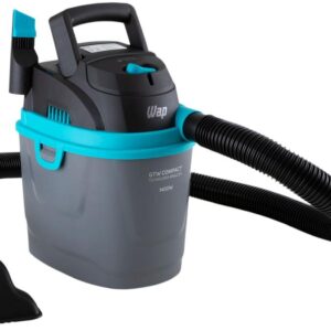 Aspirador de Pó e Água WAP 1400W GTW Compact - Preto e Turquesa - Aspirador de Pó e Água