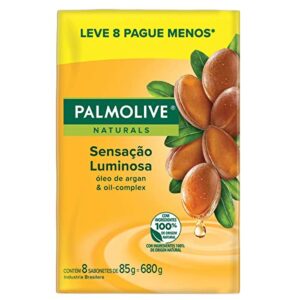 Palmolive Sabonete Em Barra Naturals Sensação Luminosa 85G Promo Leve 8 Pague 7