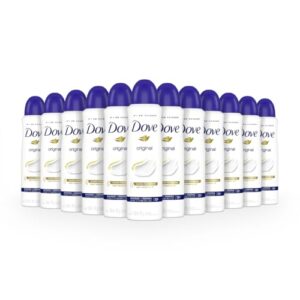Dove 12 Unidades Desodorante Antitranspirante Aerossol Original 150ml