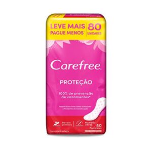 Carefree Protetor Diário Proteção Com Fragrância, 80un