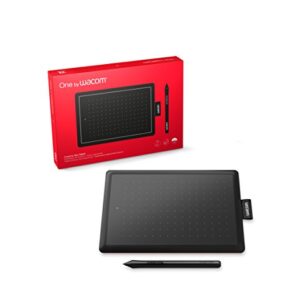 Wacom One CTL472 - Mesa Digitalizadora, Preto / Vermelho