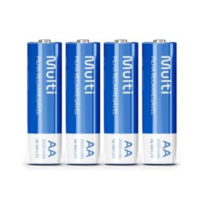 Pilhas Recarregáveis AA 2500Mah com 4 Unidades Multilaser - CB052