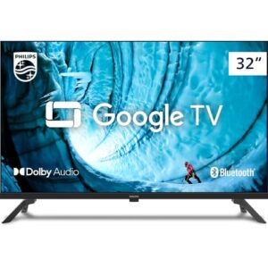 Smart TV Philips 32" HD 32PHG6909/78 Google TV, Comando de Voz, HDR