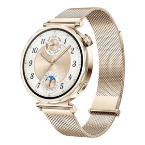 SmartWatch HUAWEI GT 5 41mm, Tela AMOLED de 1,32", GPS, Compatível com iOS e Android Milanese