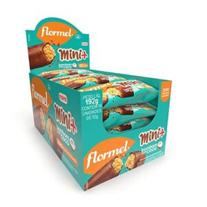 Mini Bombom com Coco FLORMEL 12g- Caixa com 16 unidades