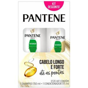 Shampoo Pantene Restauração 350ml - e Condicionador 175ml - Kit Shampoo e Condicionador