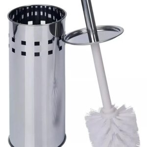 Escova Sanitária Com Cerdas Flexíveis E Suporte Inox - Dubai - Escova Sanitária