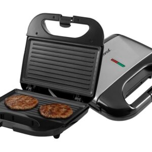 Sanduicheira Amvox AMS 500 Black 750W - Antiaderente - Grill