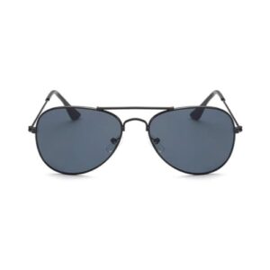 Óculos De Sol Aviador Unissex Lentes Proteção UV Armação Reforçada Moda Classica Estilo Casual PREMIUM DUPIN (PRETO)