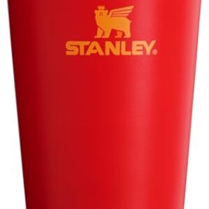 Stanley - Copo de cerveja isolado, copo empilhável Stay Chill de 473 ml, para bebidas quentes ou frias, Chili