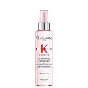 Kérastase Spray Genesis Spray Défense Thermique, Cabelos com queda, Prevenção da queda, Flor de Edelweiss, Raiz de gengibre, Xylose, 150 ml