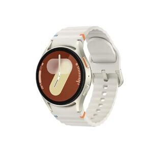 Samsung Galaxy Watch7 Smartwatch 40mm Bluetooth, Galaxy AI, Tela em Cristal de Safira, GPS de Dupla Frequência, Monitoramento avançado de saúde, sono e de coração, Processador de 3nm - Creme