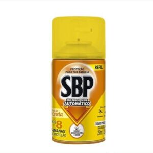 SBP Multi Inseticida Automático Óleo de Citronela Refil 250ml - Duração até 8 semanas