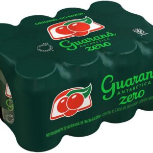 Refrigerante Lata Guaraná Antarctica Zero Diet - 12 Unidades 350ml - Refrigerante