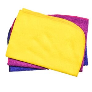 Kit Com 8 Flanelas Microfibra Limpeza LojaLoja