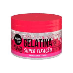 #TODECACHO GELATINA SUPER FIXAÇÃO 300G, Salon Line
