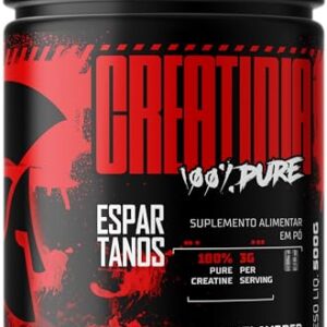 Creatina Monohidratada 100% Pura 500g - Espartanos