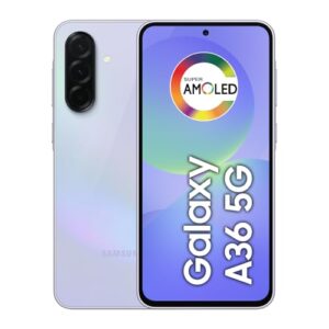 Celular Samsung Galaxy A36 5G 128GB, 6GB RAM, Câmera 50MP, IP67, Super AMOLED 6.7", Recursos AI, Violeta