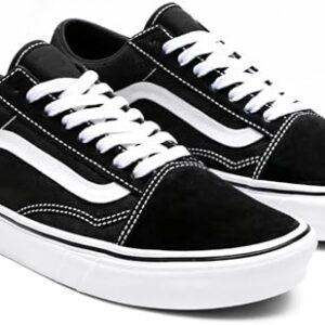Tenis Cano Baixo Skate Tribute Style Academia Unissex Leve Confortável Old School Clássico (VNS87, BR, Adulto, Numérico, 36)