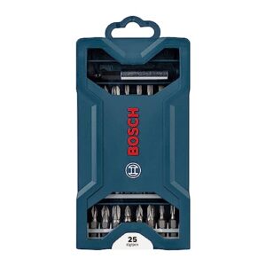 Bosch Kit de pontas para parafusar Mini X-Line com 25 peças