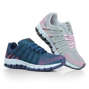 Kit 2 Pares Tênis Feminino Academia Esportivo Confortável Caminhada Let's (br_footwear_size_system, adult, numeric, numeric_35)
