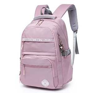 Mochila Reforçada Feminina Espaçosa Bolsa Escolar Notebook Faculdade (Roxo)