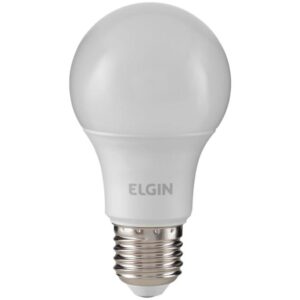 Lâmpada de LED Elgin Branca E27 4,9W 6500K - Bulbo A55 - Lâmpada de LED