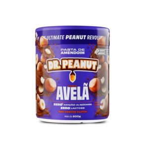 Pasta De Amendoim Com Whey Protein 600g Dr Peanut - Pasta de Amendoim