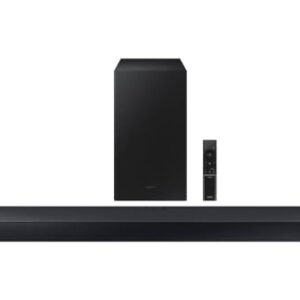 Soundbar Samsung HW-Q600C, com 3.1.2 canais, Bluetooth, Subwoofer sem fio, Dolby Atmos e Acoustic Beam.