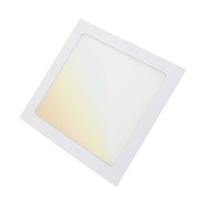 Tramontina Plafon Smart LED Quadrado de Embutir 18W Inteligente Wi-Fi + Bluetooth e função de geolocalização - Compatível com Alexa e Google Assistente