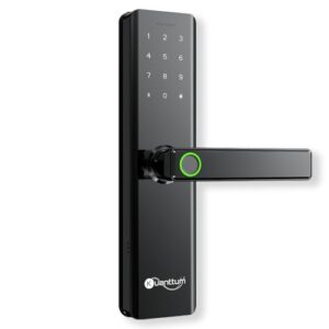 Fechadura Eletronica Digital Biométrica Smart Inteligente Kuanttum Kappa