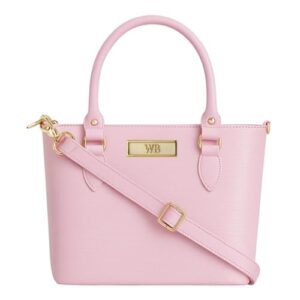 Bolsa Feminina Lorena + Alça Removível Com Regulagem Willibags.(Rosa)