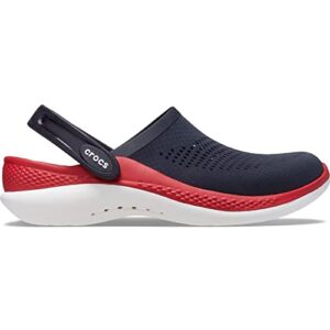 CROCS Literide 360 Clog - Navy/Pepper - M12 , 206708-4CC-M12, Unisex Adult , Navy/Pepper , M12
