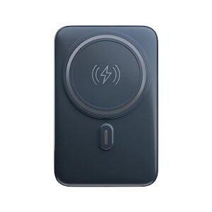 Geonav Power Bank, Carregador Portátil Universal por Indução 10.000mAh, Carregamento rápido*, Suporte Dobrável, Compatível com MagSafe®, PB10MAGSG, Cinza